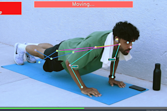develop ai fitness tracker push up counter