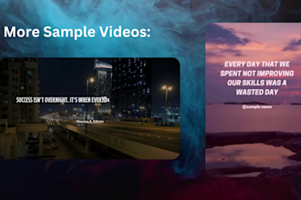create 200 motivational, inspirational quote videos for youtube, and instagram