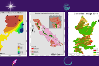 create professional gis maps and spatial analysis for your project