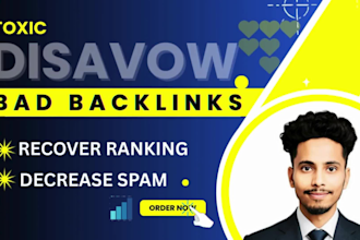 remove bad backlinks and recover your site from google SEO penalties
