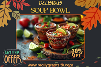 create promotional posters for events
