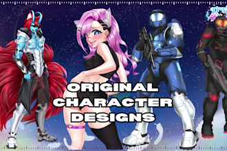 draw any anime art, concept art, or original character art