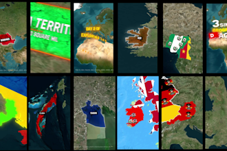 create a professional map animation with geolayers 3