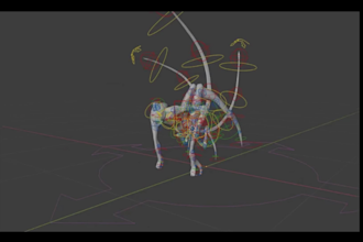rig 3d animal model stylized character 3d creature for unity ue4 ue5 animation