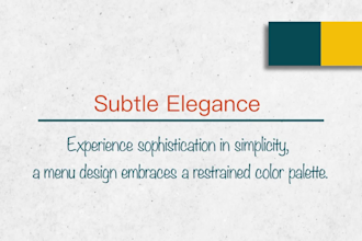 design print ready and digital menus