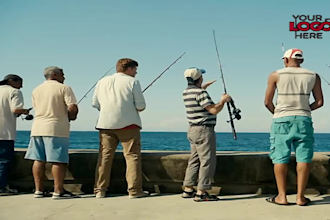 do this funny fisherman dancing short video ad in 6 hrs