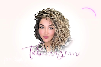 create a youtube beauty intro guru style animated for channel 4k quality