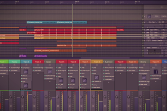 produce an electronic, rock, or pop song for you