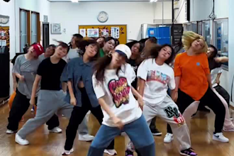 create a tiktok dance video, shuffle dance to your music and let it go viral