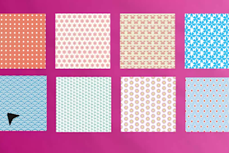 make seamless pattern or textile fabric design