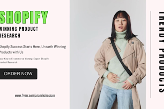 research shopify dropshipping winning products