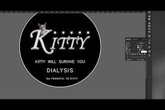 create a holographic design for you to print on stickers