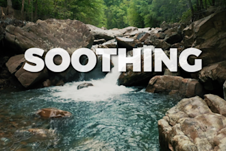create 30 faceless 4k meditation, relaxing, calm videos
