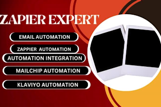 expert zapier, mailchimp, and klaviyo automation streamlined workflow