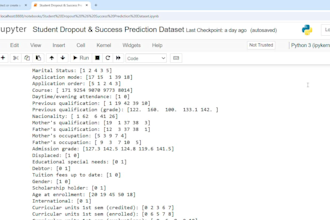 build a prediction model to predict outcomes from your data