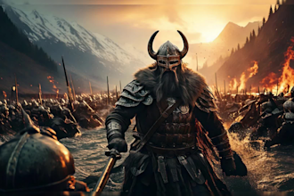 create epic cinematic percussion and orchestra for your project