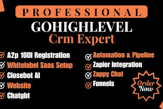 setup systeme io,gohighlevel sales funnel,and website,clixio membership page