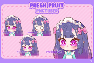 make you a pngtuber or giftuber with your character