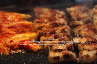 edit cooking recipe videos for you professionally