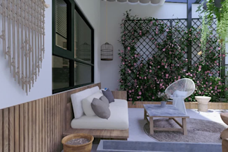 do front yard, back yard and roof garden design