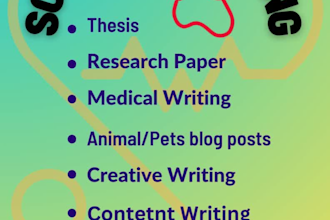 do scientific research on medicine, health, environment and climate