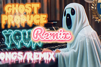be your ghost producer of remix or original song any genre