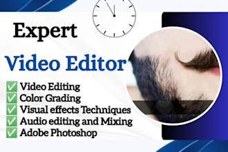 be your professional video editor