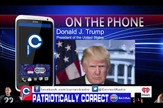call your podcast or radio show with trump impression