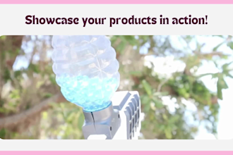 create a amazon product listing video