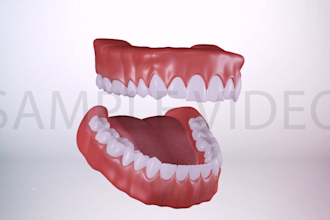 do 3d animation dental surgery videos at the best price