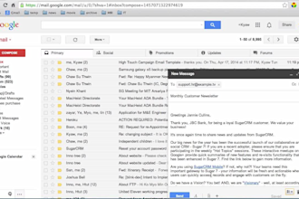 create customize email template of sugar or suitecrm with free email alerts