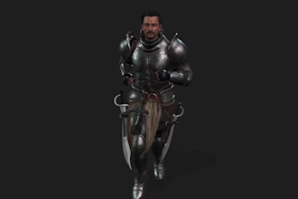 make 3d metahuman realistic character rigged