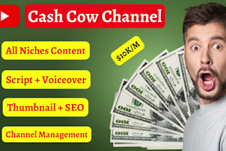 do cash cow video editing for your youtube channel