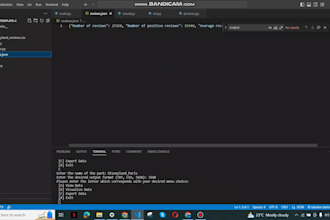 code python project, python task and python gui