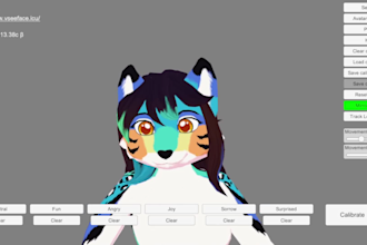 vrchat avater vr character vrc avatar 3d furry avatar 3d vtuber model,mmd model