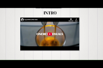 design a professional canva website or online portfolio