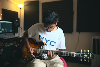 record electric guitar or bass parts for your song