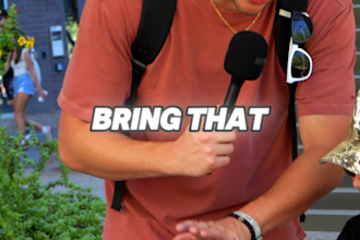 deliver top tier street interviews