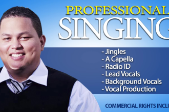 sing vocal harmony for your jingle or song in any style