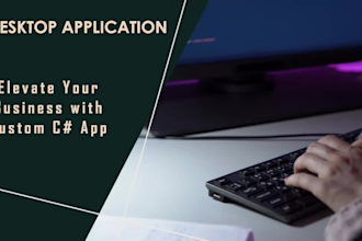 c sharp development, desktop and web apps, windows forms, sql integration
