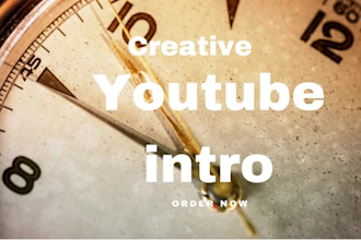 create custom intro and outro videos for youtube