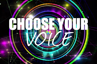 create a high quality male ai voice over