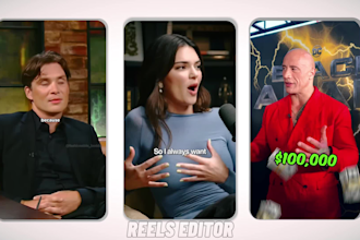 professional video captions editing on instagram reels tikok