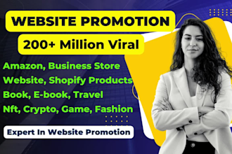 promote your business, website, amazon, product, book, crypto trading, any link