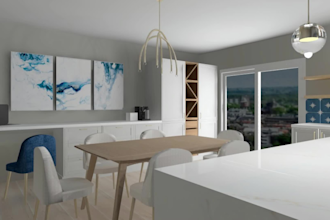 give you kitchen interior design and decoration service