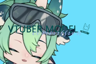design and rig chibi vtuber model