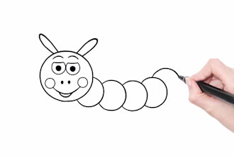 create drawing and coloring videos with animated eyes, for kids learning, youtub