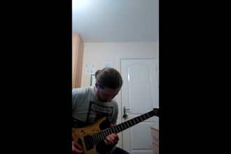 provide 100 tabbed guitar riffs and backing track to practice
