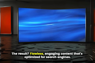 write SEO optimized human edited ai content