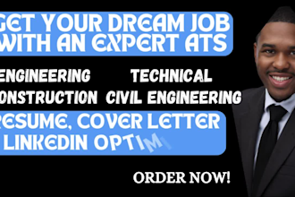 write engineering resume, construction, software engineer, tech and IT resume